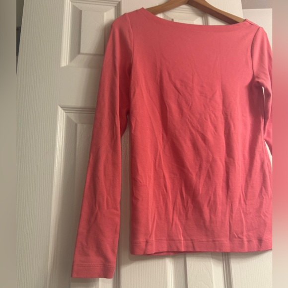 GAP Long sleeve Boatneck Cotton Tee - Picture 4 of 4